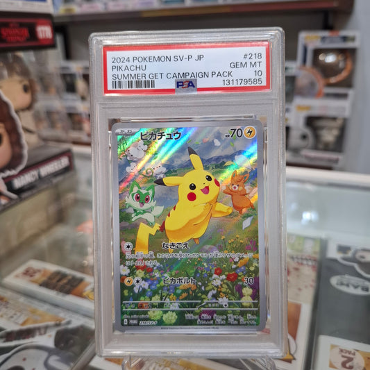 Pokemon TCG - Pikachu Campaign Pack [PSA 10]