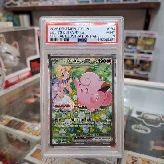 Pokemon TCG - Lillie's Celfairy EX SIR [PSA 9]