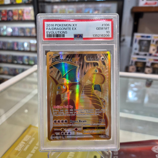 Pokemon TCG - 2016 FA Dragonite EX [PSA 10]