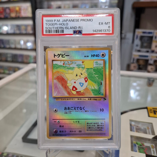 Pokemon TCG - Togepi Holo Southern Island [PSA 6]