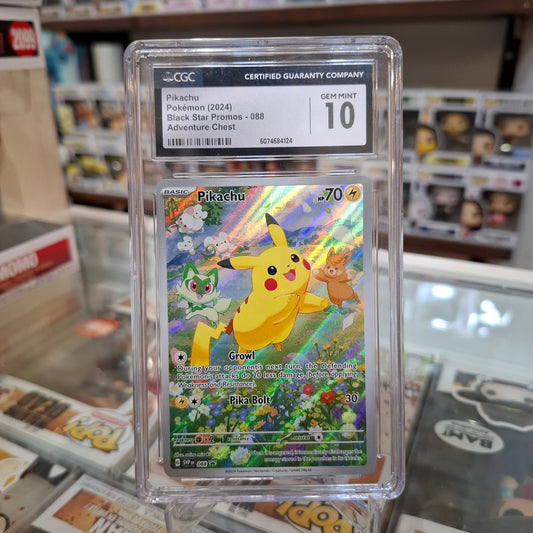 Pokemon TCG - Adventure Chest Pikachu [CGC 10]
