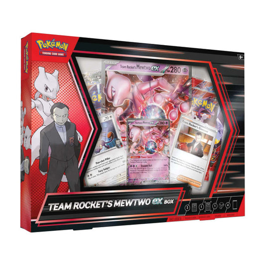 Pokemon TCG - Team Rocket's Mewtwo EX Collection Box
