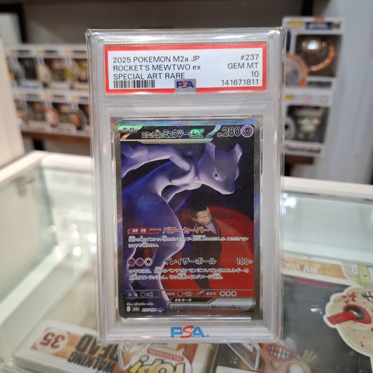 Pokemon TCG - Rocket's Mewtwo EX JP [PSA 10]