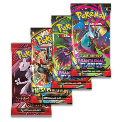 Pokémon TCG - Mega Charizard ex Collectible Tin Box [1 Random tin]
