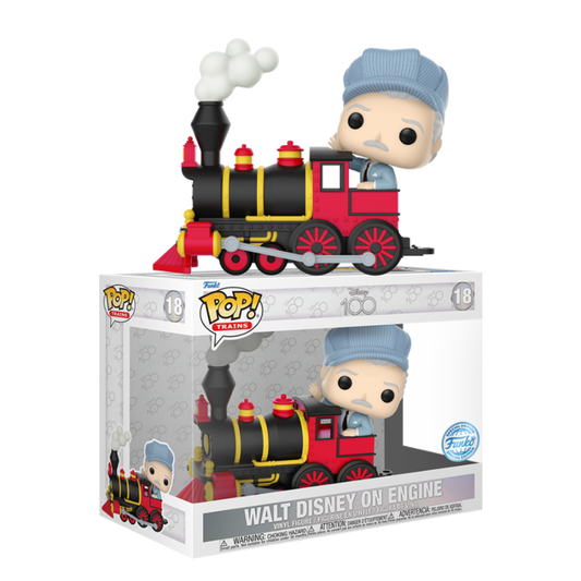 Disney 100th - Walt Disney on Engine #18