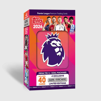 Topps Premier League 2026 - Debut Edition - Mega Tin [1 Random Tin]