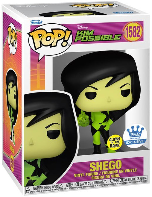 Kim Possible - Shego [Glows in the Dark][Funko Exclusive] #1582