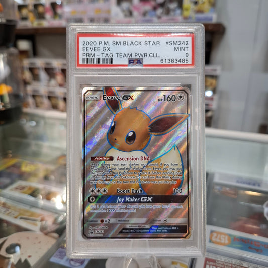 Pokemon TCG - 2020 Eevee GX Tag Team [PSA 9]