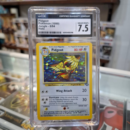 Pokemon TCG - 1999 Pidgeot Holo Jungle [CGC 7.5]