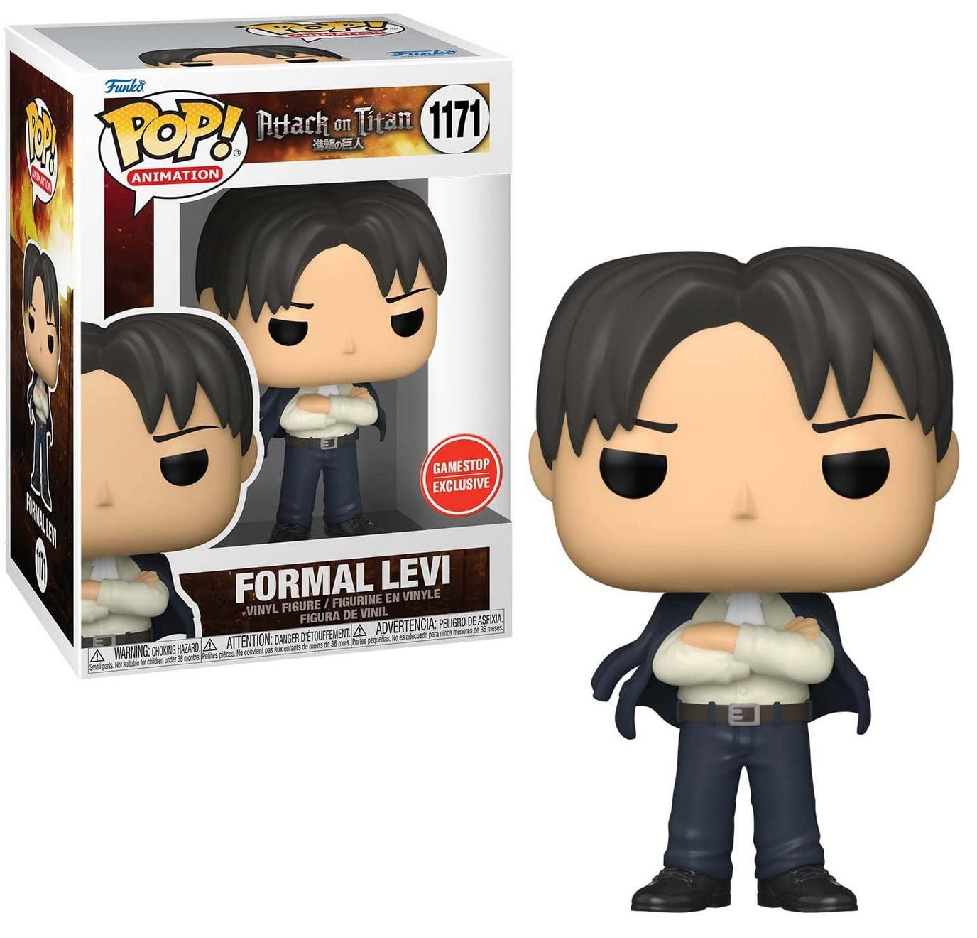 Attack on Titan - Formal Levi [Gamestop Exclusive] #1171
