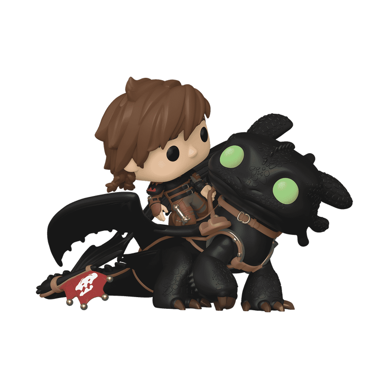 [ONLINE EXCLUSIVE] How to Train Your Dragon - Hiccup with Toothless [POP Rides Deluxe]