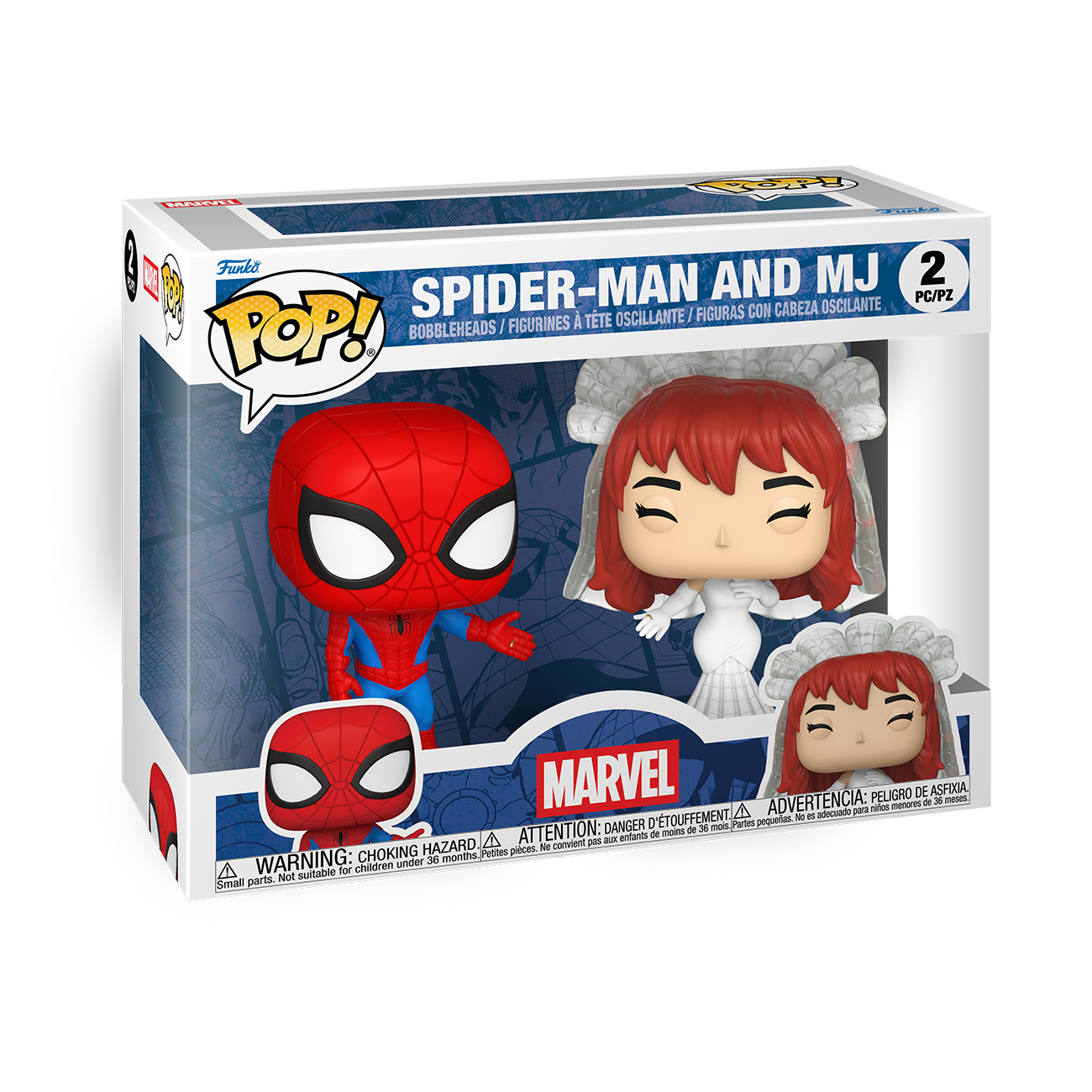 Spider-Man - Spiderman & MJ [2 Pack]