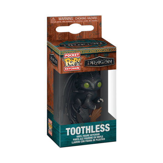 Pop Keychain How to Train Your Dragon - Toothless