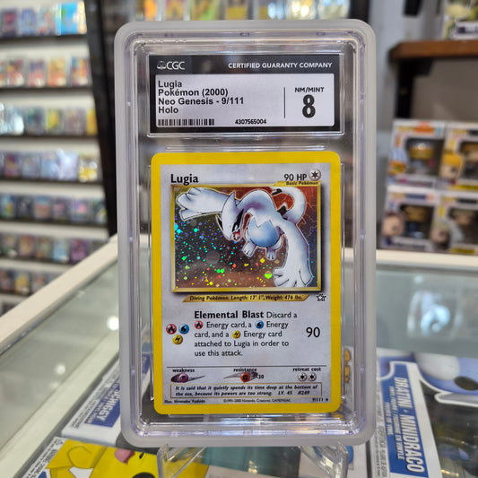 Pokemon TCG - 2000 Lugia Holo Neo Genesis [CGC 8]