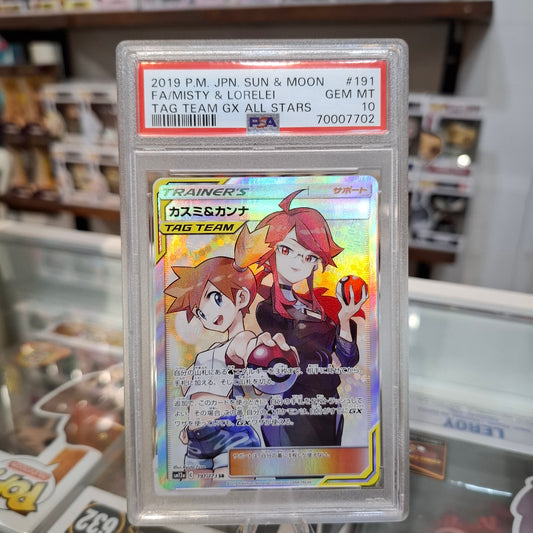 Pokemon TCG - 2019 FA Misty & Lorelei Tag Team JP [PSA 10]