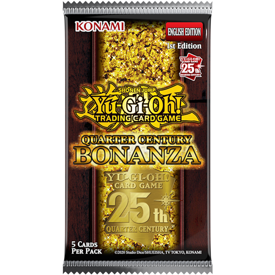 YU GI OH! TCG - Quarter Century Bonanza Booster Pack [1 pack]