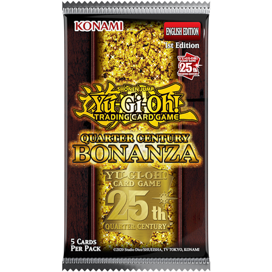 YU GI OH! TCG - Quarter Century Bonanza Booster Pack [1 pack]
