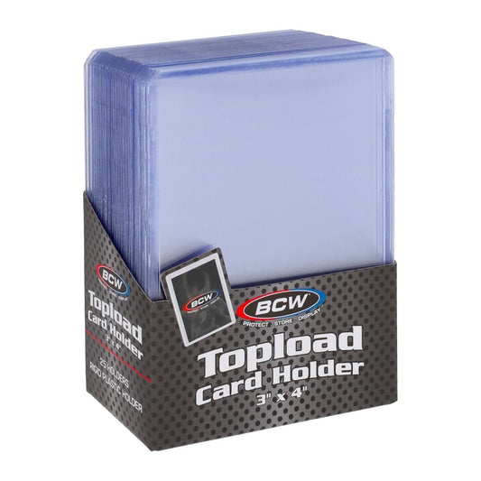BCW Topload Card Holder [25pcs]