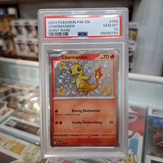 Pokemon TCG - Charmander Shiny Rare [PSA 10]