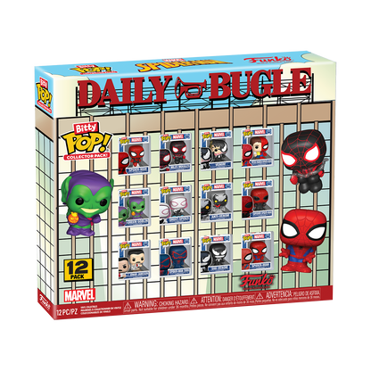 Marvel - Spiderman Collector 12 Pack Bitty Pops