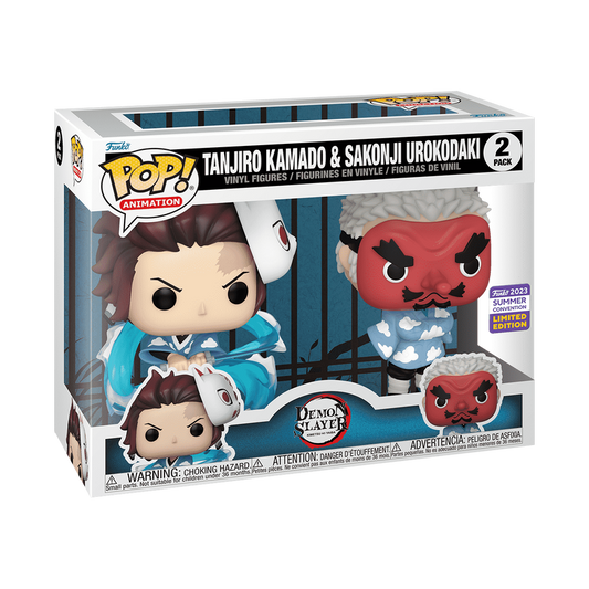 Demon Slayer - Tanjiro Kamado & Sakonji Urokodaki [SDCC 2023 2 Pack]