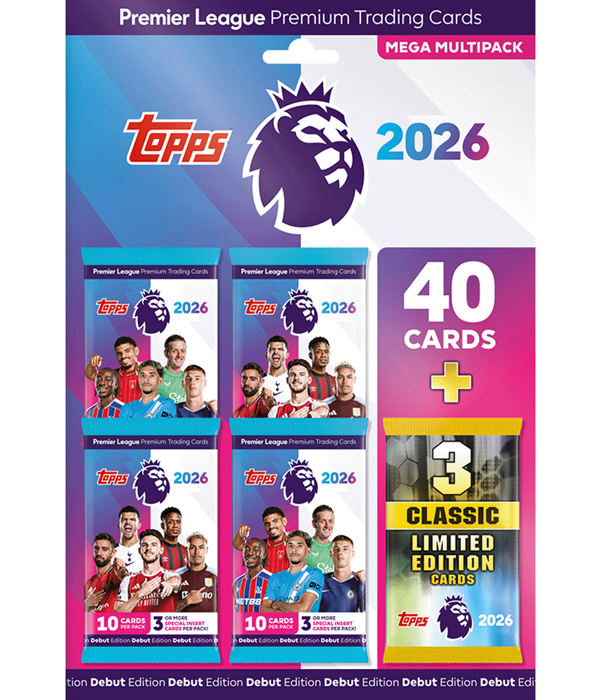 Topps Premier League 2026 - Debut Edition - Mega Multipack