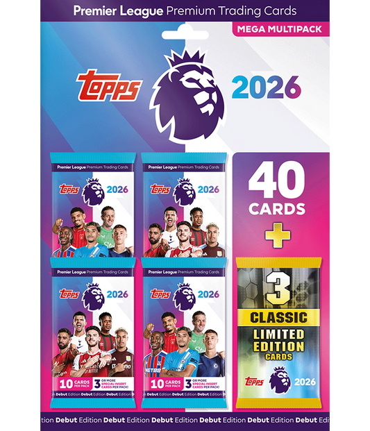Topps Premier League 2026 - Debut Edition - Mega Multipack