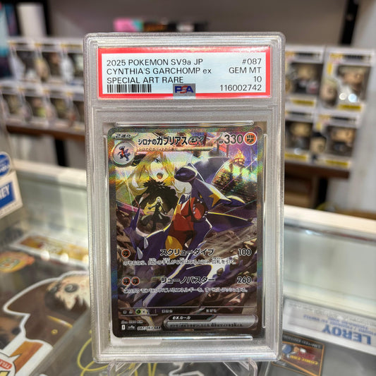 Pokemon TCG - Cynthia's Garchomp Japanese SAR [PSA 10]