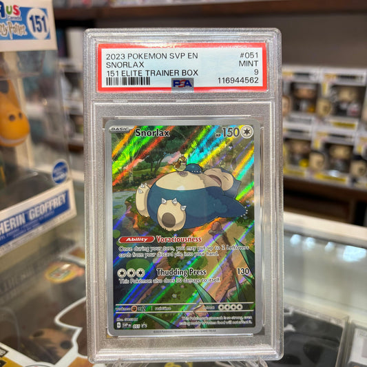 Pokemon TCG - Snorlax 151 Promo [PSA 9]