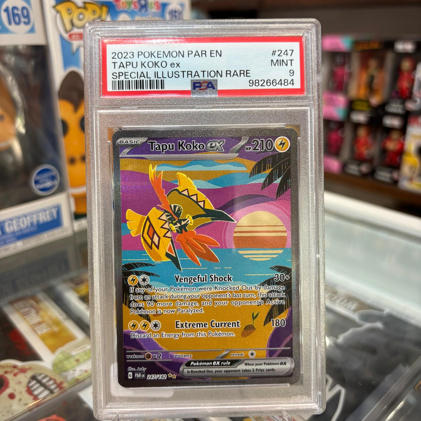 Pokemon TCG - Tapu Koko Ex SIR [PSA 9]