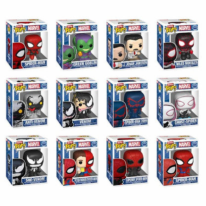 Marvel - Spiderman Collector 12 Pack Bitty Pops