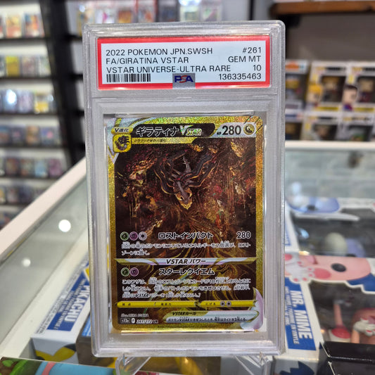 Pokemon TCG - FA Giratina Vstar Ultra Rare JP [PSA 10]
