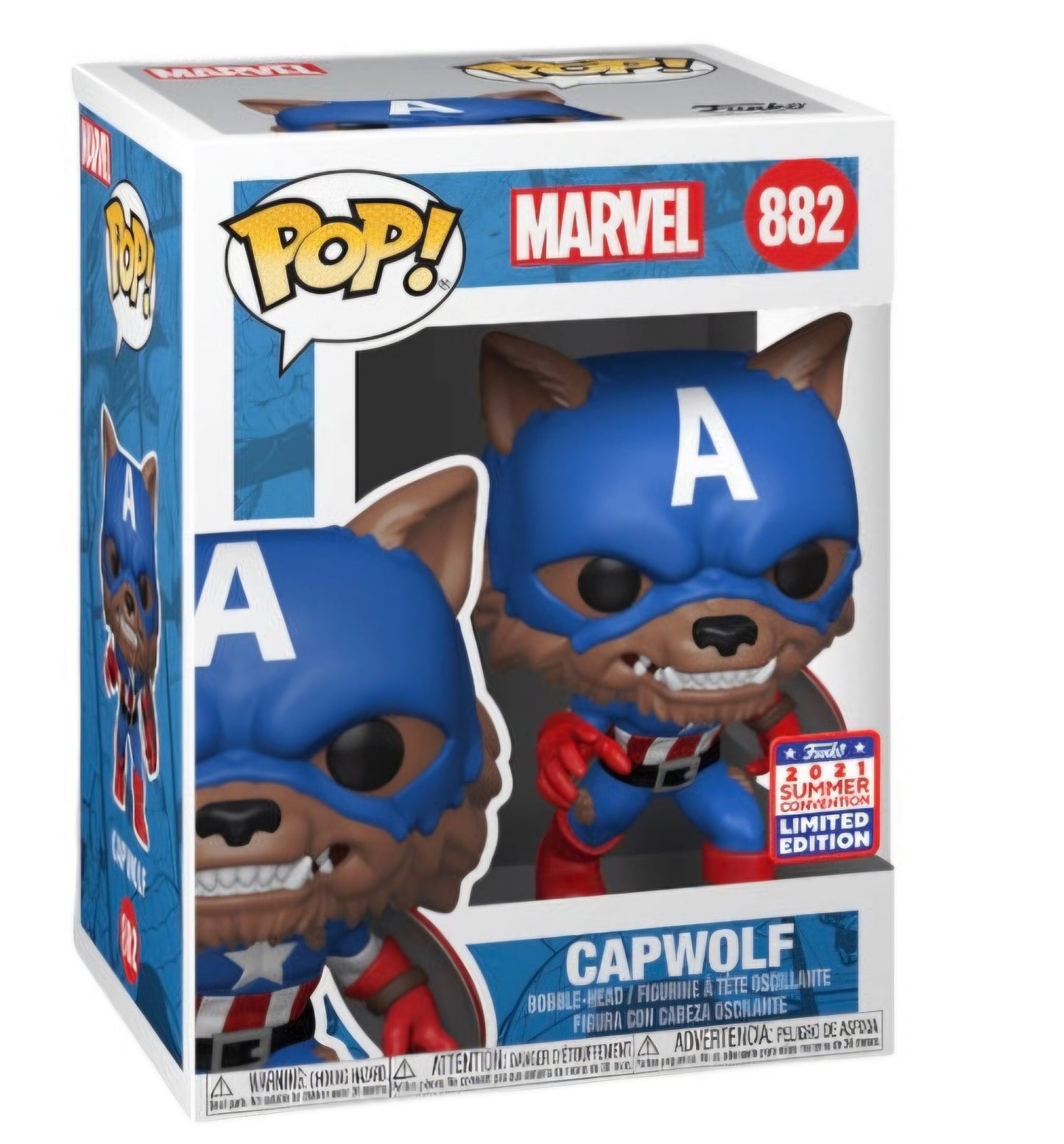 Marvel - Capwolf #882
