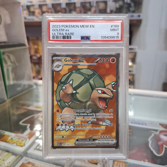 Pokemon TCG - Golex EX FA [PSA 9]