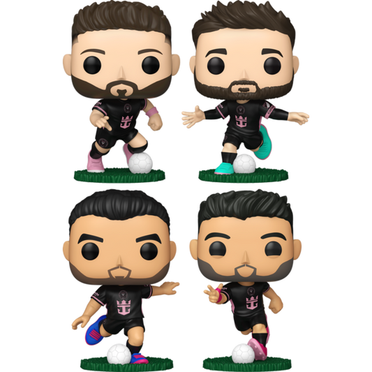 Football MLS - Messi, Suarez, Alba & Busquets [Set of 4]