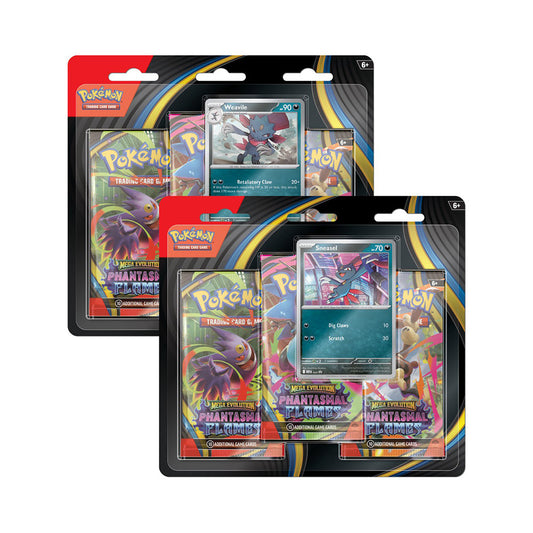 Pokemon TCG - Phantasmal Flame 3 Packs Blister [Random Promo]