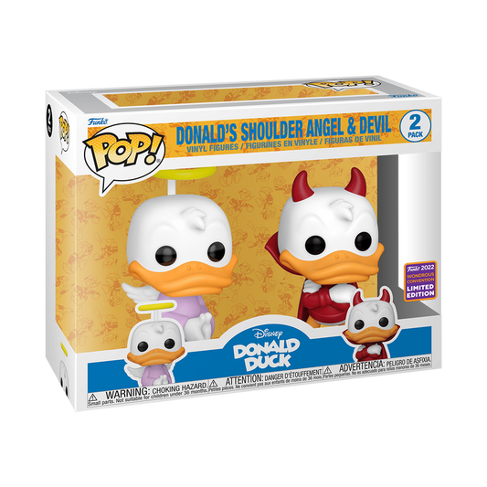 Donald Duck - Donald's Shoulder Angel & Devil [2 pack Limited Edition]