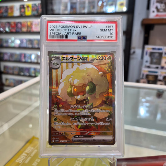 Pokemon TCG - Whimsicott EX JP [PSA 10]