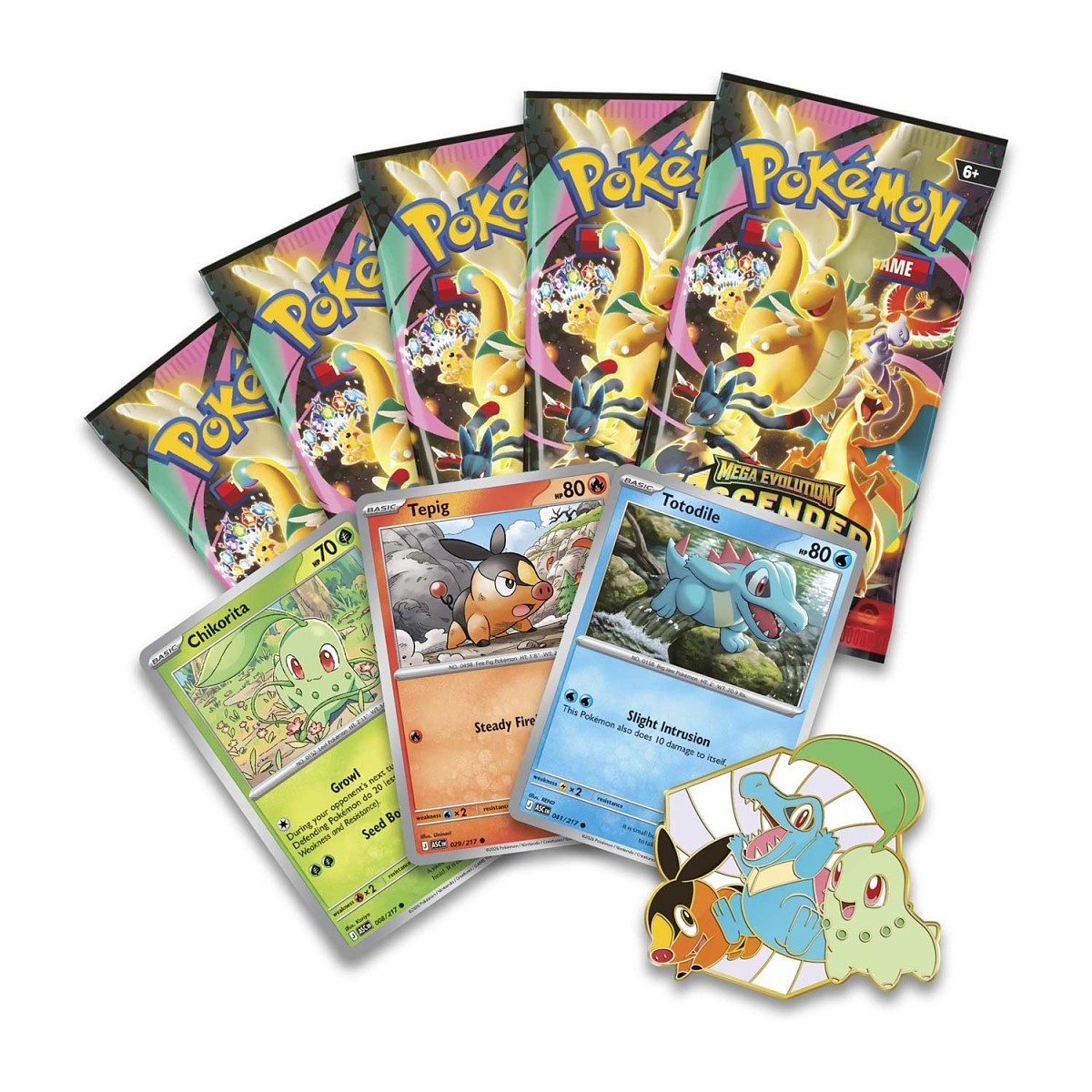 Pokemon TCG - Ascended Heroes Deluxe Pin Collection