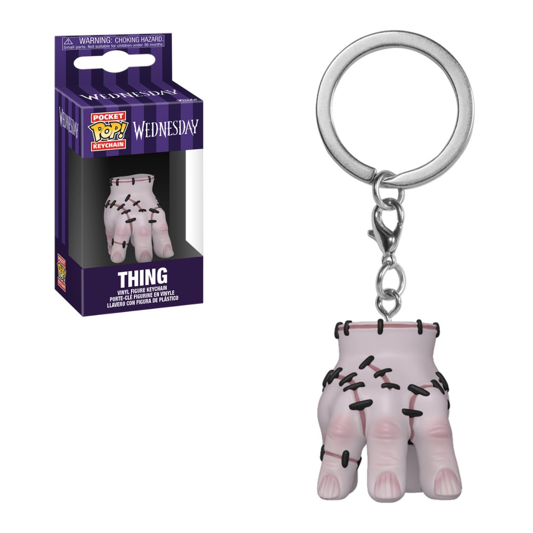 Wednesday - Thing Keychain