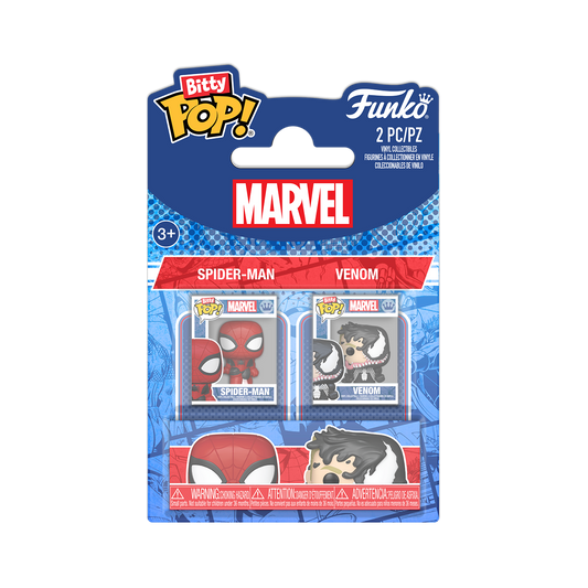 Marvel - Spiderman Bitty Pops [Spiderman/Venom]