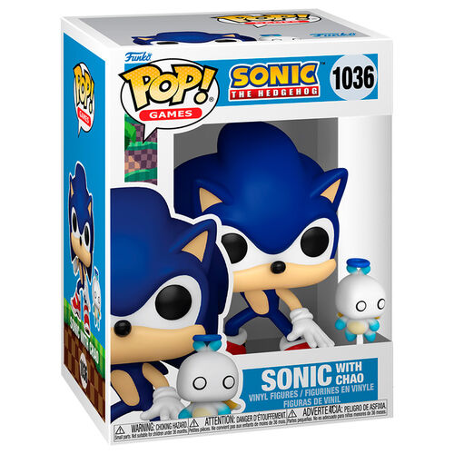 Sonic the Hedgehog - Sonic with Hero Chao #1036