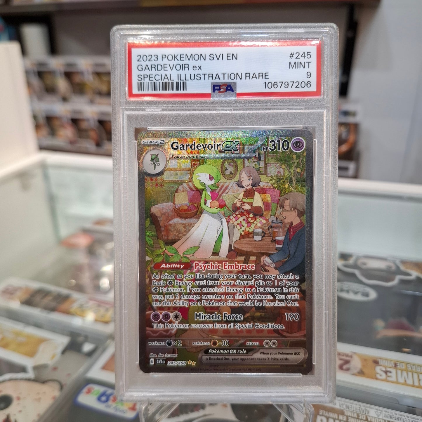 Pokemon TCG - Gardevoir EX SIR [PSA 9]