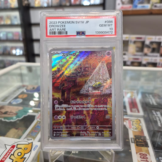 Pokemon TCG - Drowzee AR JP [PSA 10]