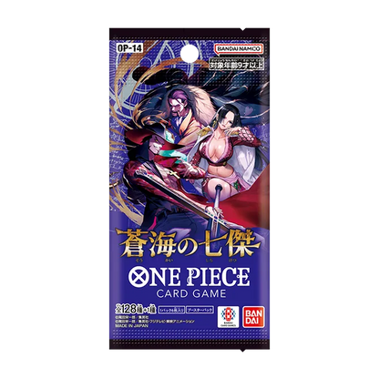 One Piece TCG - Seven Warlords of the Sea OP 14 Japanese Booster Pack [1 Pack]