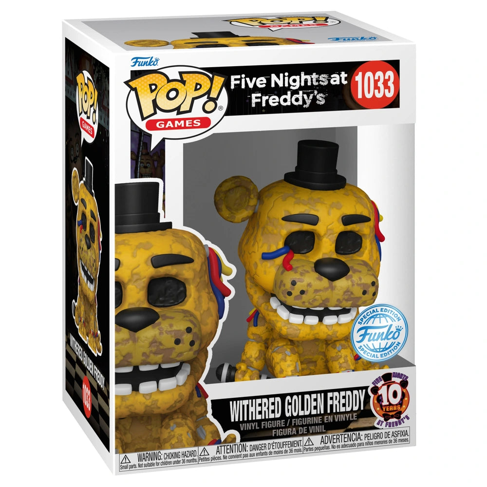 Five Nights at Freddy's - Withered Golden Freddy #1033
