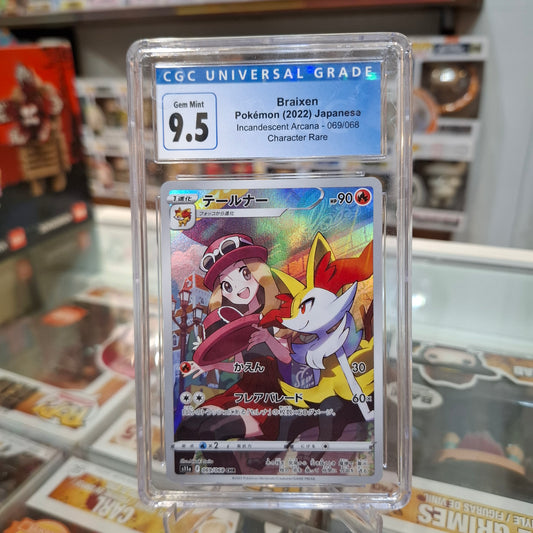 Pokemon TCG - Braixen CR [CGC 9.5]