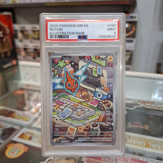 Pokemon TCG - Rotom Illustration Rare [PSA 9]