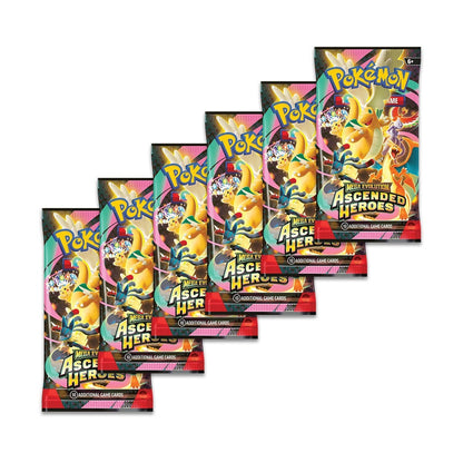 Pokemon TCG - Ascended Heroes Booster Bundle [6 packs]
