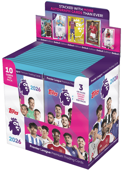 Topps Premier League 2026 - Debut Edition - Full Box